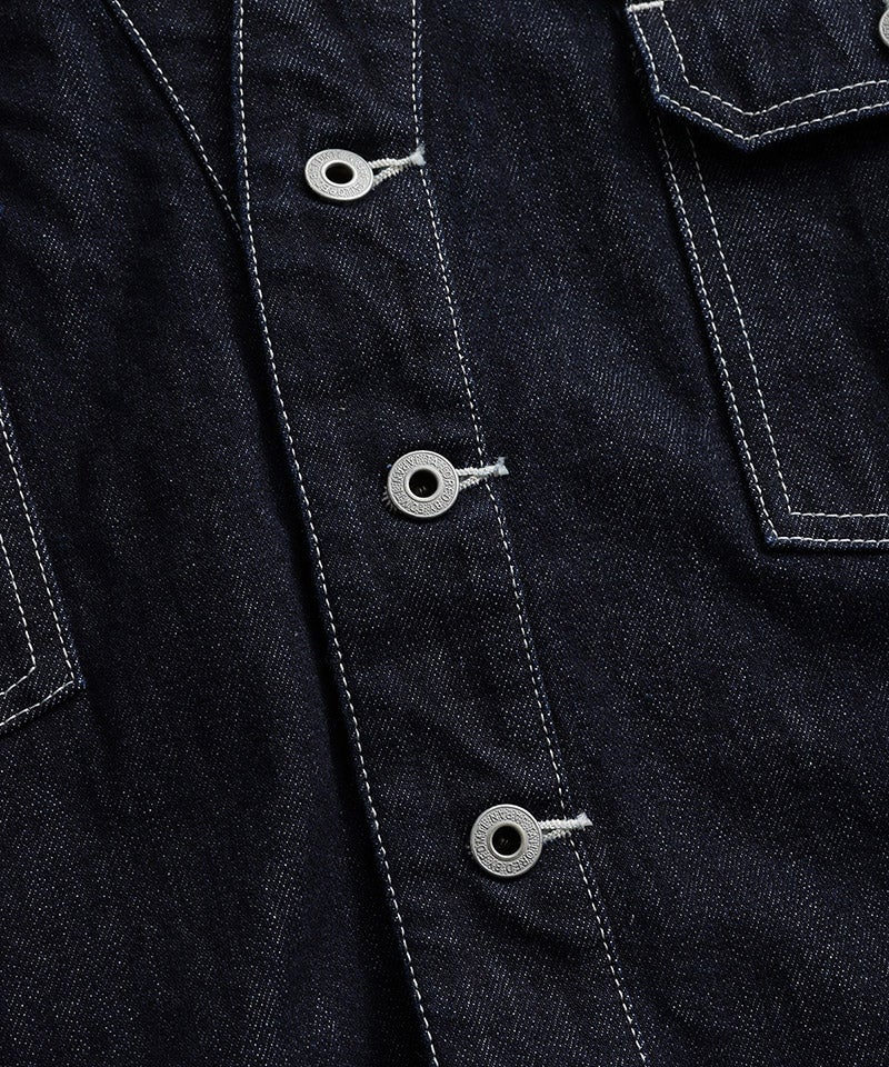 FDMTL(ファンダメンタル)】 FLARE DENIM JACKET RINSE デニム