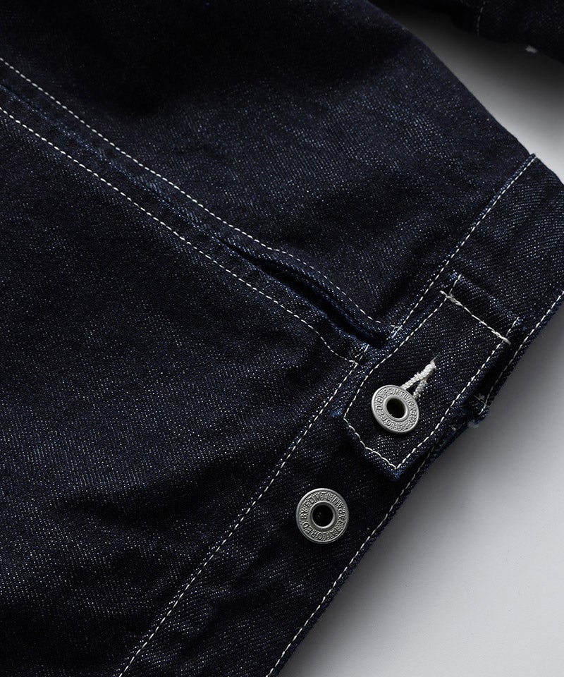 FDMTL(ファンダメンタル)】 FLARE DENIM JACKET RINSE デニム