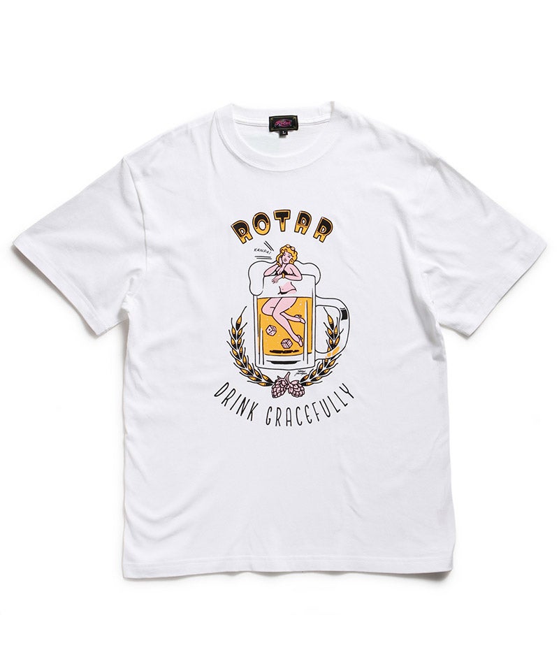 ROTAR(ローター)】DRINK GRACEFULLY Tee プリントTシャツ(rt2637703