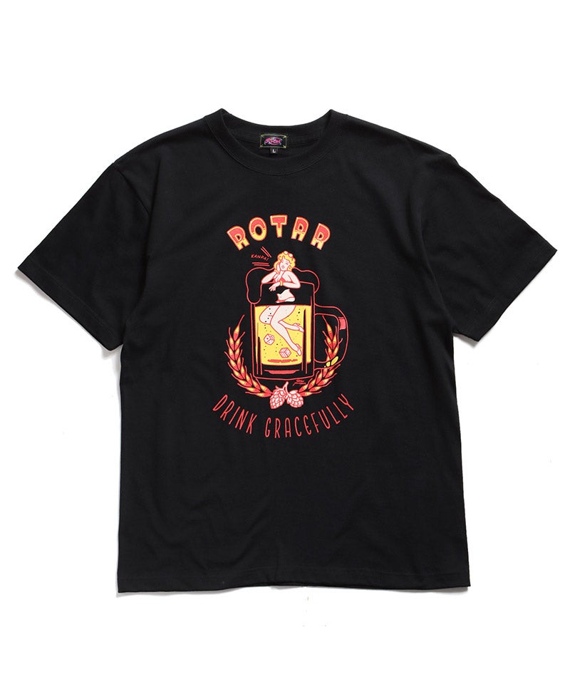 ROTAR(ローター)】DRINK GRACEFULLY Tee プリントTシャツ(rt2637703