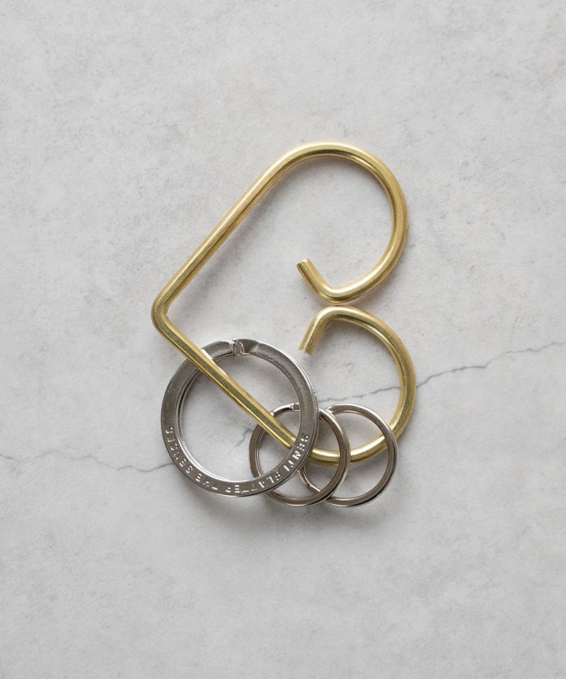 SENTI(センティ)】【予約販売ご注文から1ヶ月後出荷】BRASS KEY RING