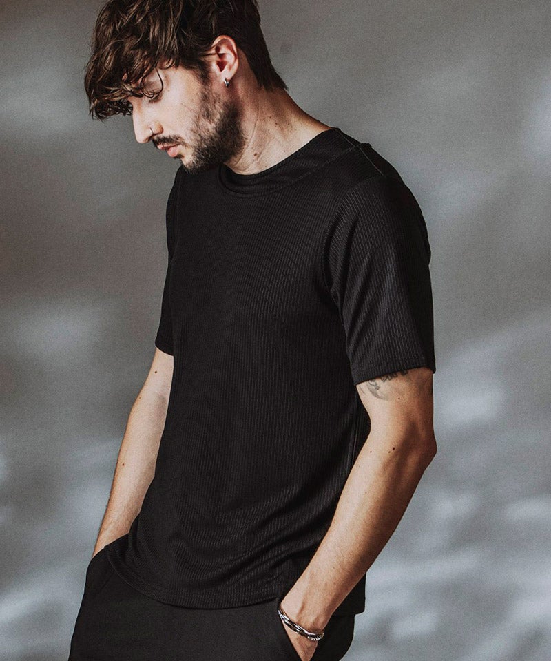 20%OFF【NO ID.(ノーアイディー)】ﾚｲﾔｰﾄﾞﾈｯｸPO Tシャツ(858006-466T