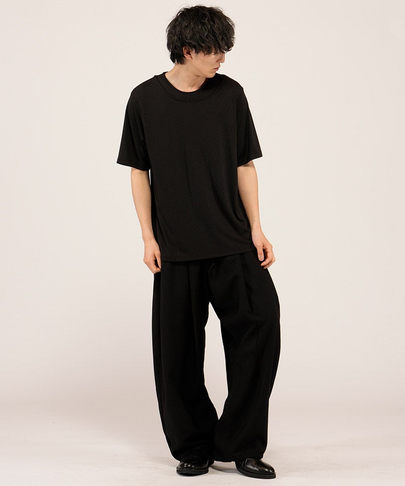 20%OFF【NO ID.(ノーアイディー)】ﾚｲﾔｰﾄﾞﾈｯｸPO Tシャツ(858006-466T