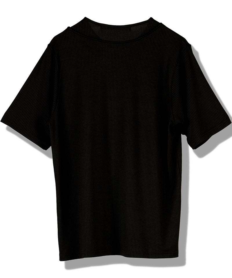 NO ID.(ノーアイディー)】ﾚｲﾔｰﾄﾞﾈｯｸPO Tシャツ(858006-466T) | CAMBIO