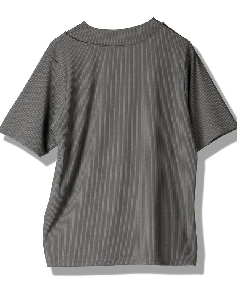 NO ID.(ノーアイディー)】ﾚｲﾔｰﾄﾞﾈｯｸPO Tシャツ(858006-466T) | CAMBIO