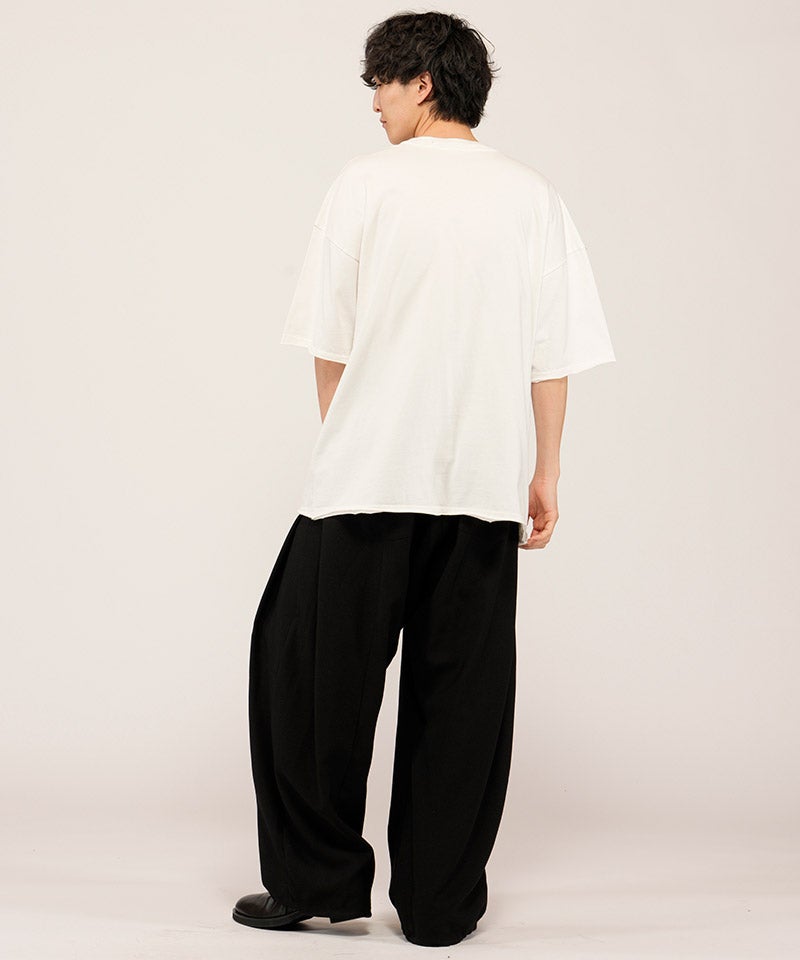 NO ID.(ノーアイディー)】ﾚｲﾔｰﾄﾞZIP BIG-T Tシャツ(858006-453T
