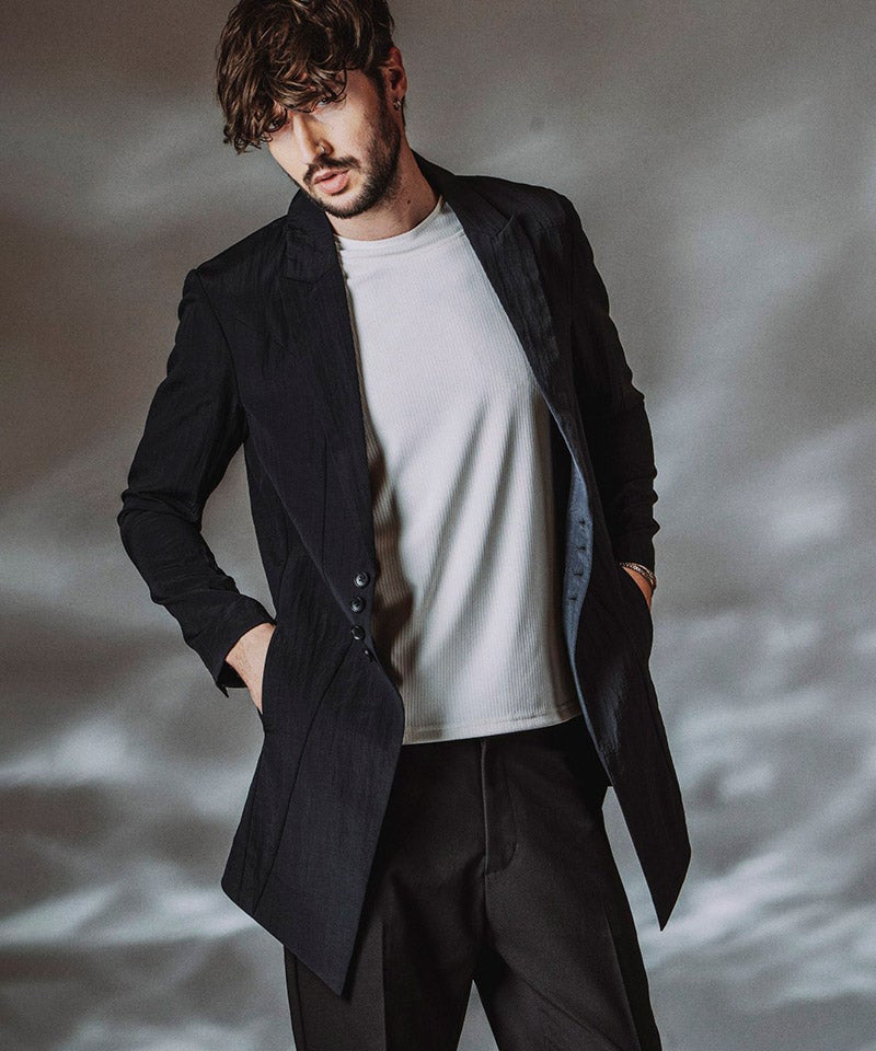 20%OFF【NO ID.(ノーアイディー)】ﾏﾙﾁｼｰﾑ4B-ﾛﾝｸﾞJKT ジャケット(458006