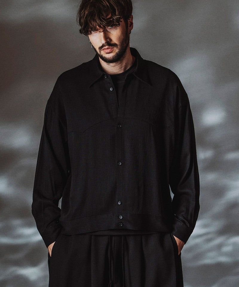 20%OFF【NO ID.(ノーアイディー)】ﾄﾞﾗｲｸﾛｽｵｰﾊﾞｰSH シャツ(858006-449S
