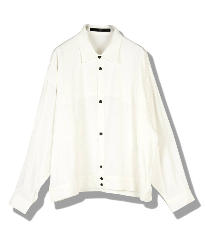 20%OFF【NO ID.(ノーアイディー)】ﾄﾞﾗｲｸﾛｽｵｰﾊﾞｰSH シャツ(858006-449S