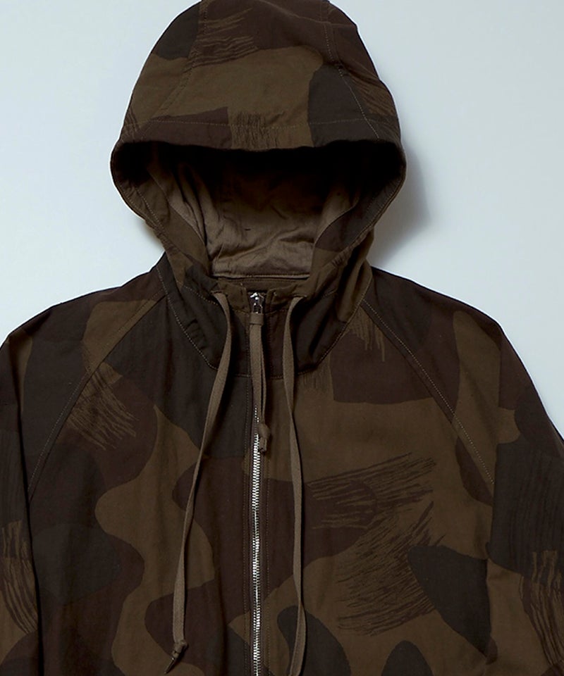 ANEI(アーネイ)】【予約販売9月上旬～中旬入荷】R-2 ANORAK D.CAMO 