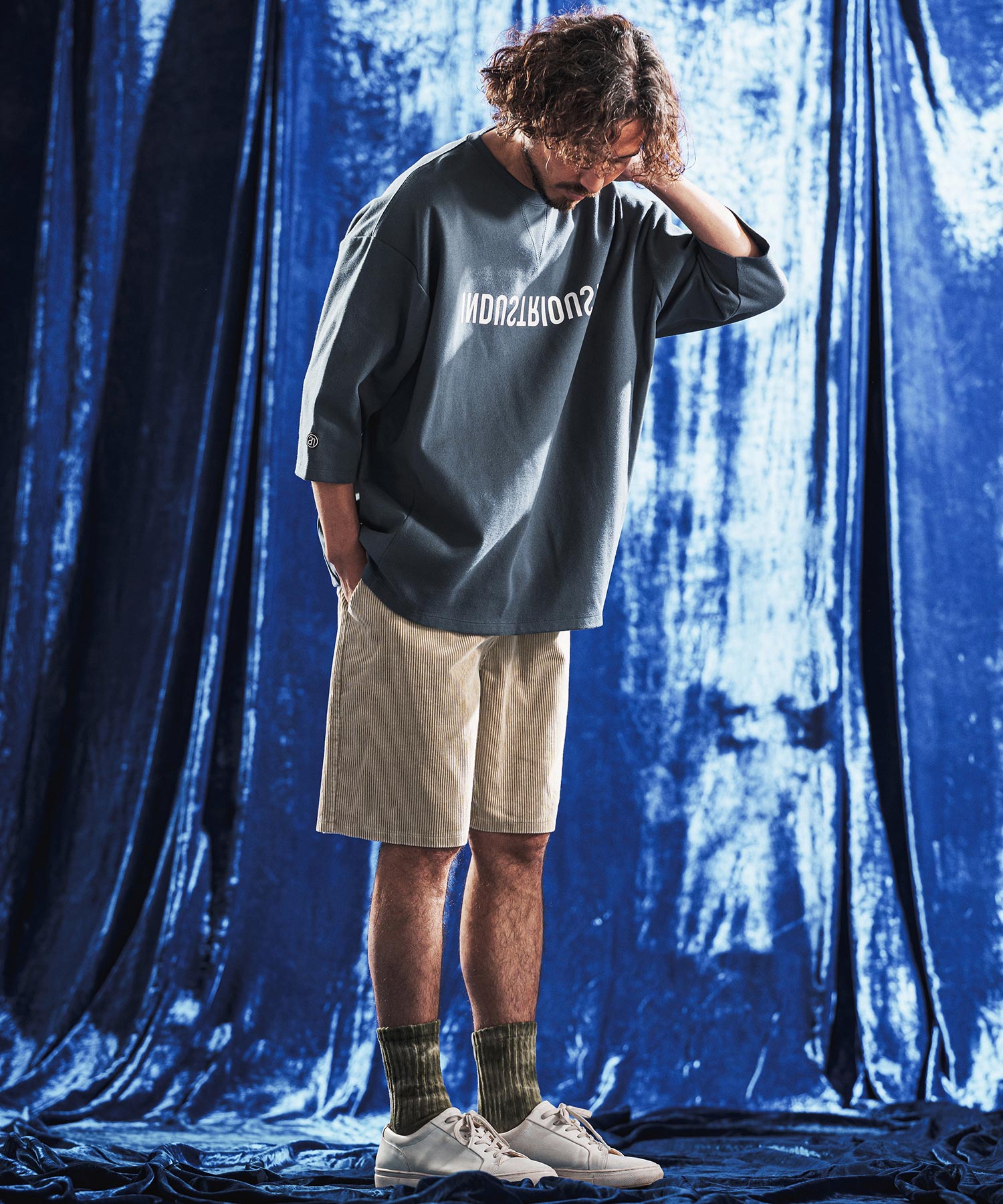 30%OFF【ANGENEHM(アンゲネーム)】 Vintage Wash Corduroy Relax