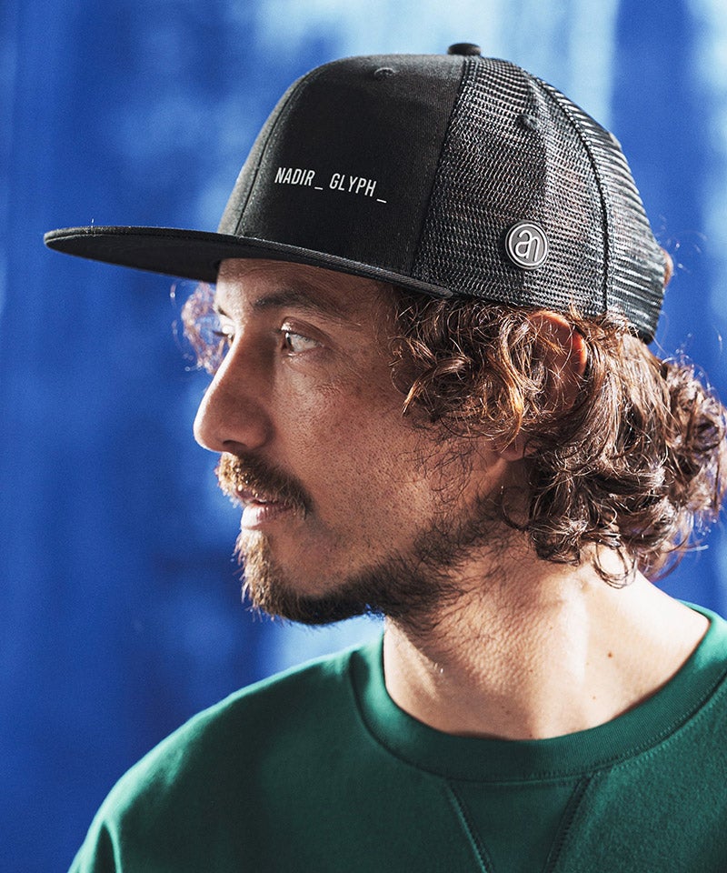 ANGENEHM(アンゲネーム)】Minimal Logo Mesh Cap メッシュキャップ