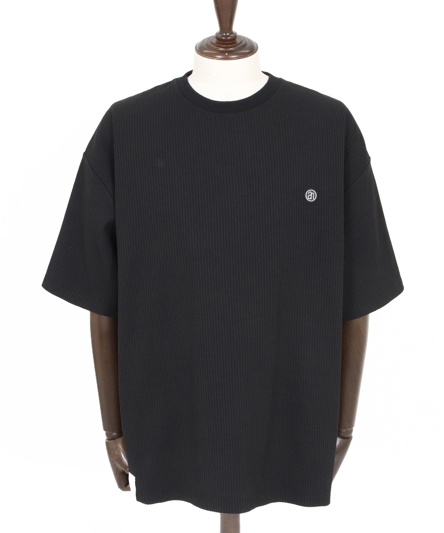 ANGENEHM(アンゲネーム)】Tricot Waffle Jersey T-shirt ワッフルT