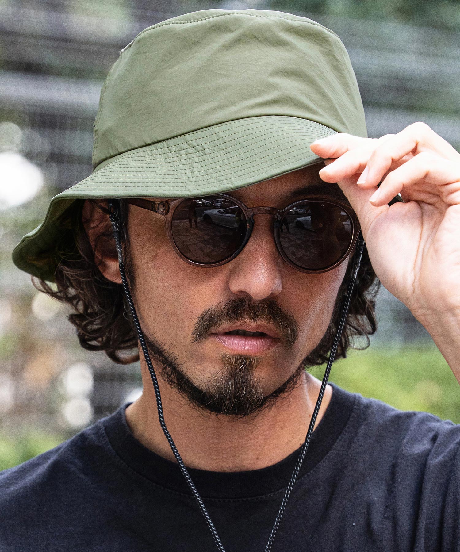 CAMBIO(カンビオ)】Nylon Hunter Hat ハンターハット(NF-261-BO003