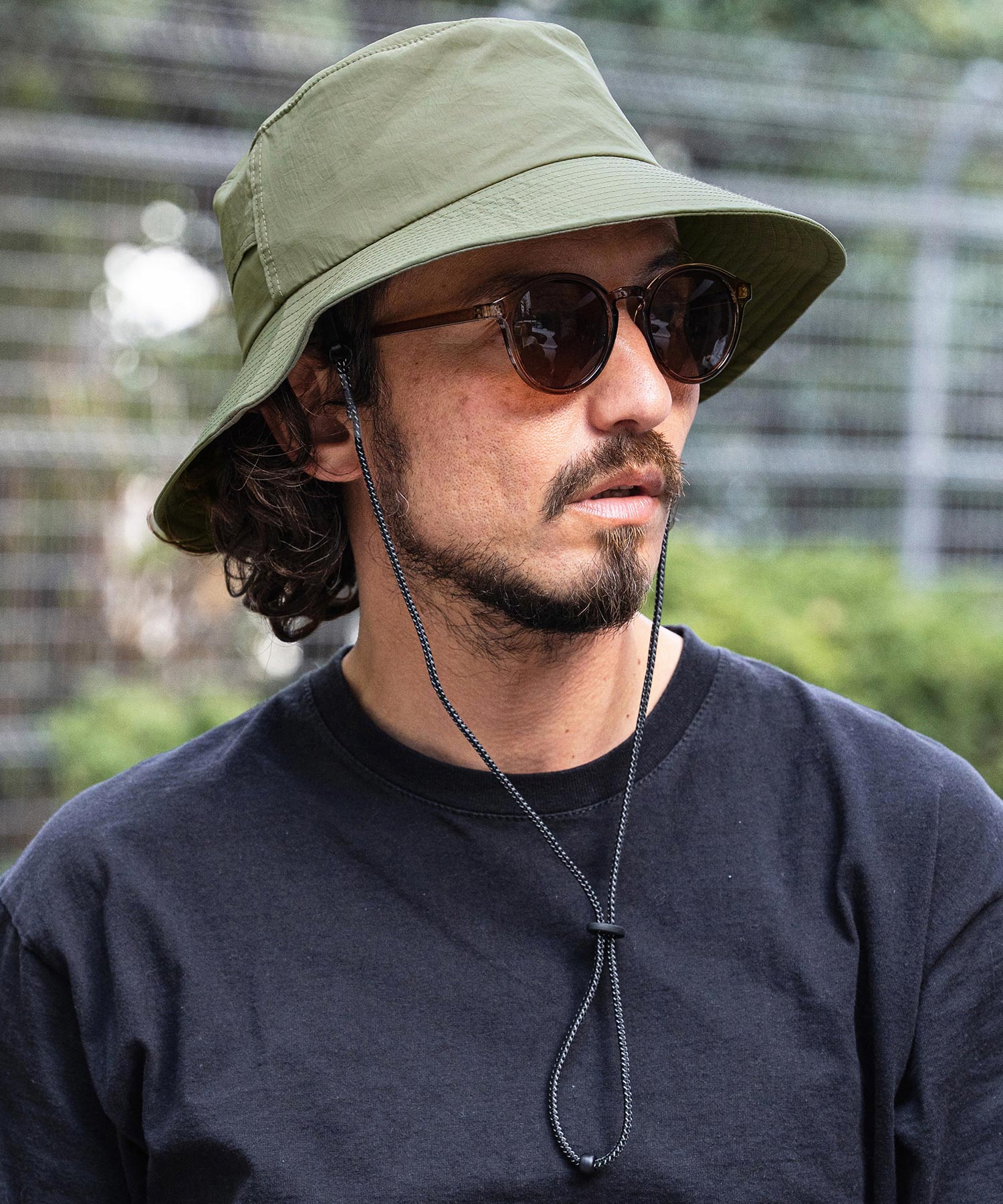 CAMBIO(カンビオ)】Nylon Hunter Hat ハンターハット(NF-261-BO003