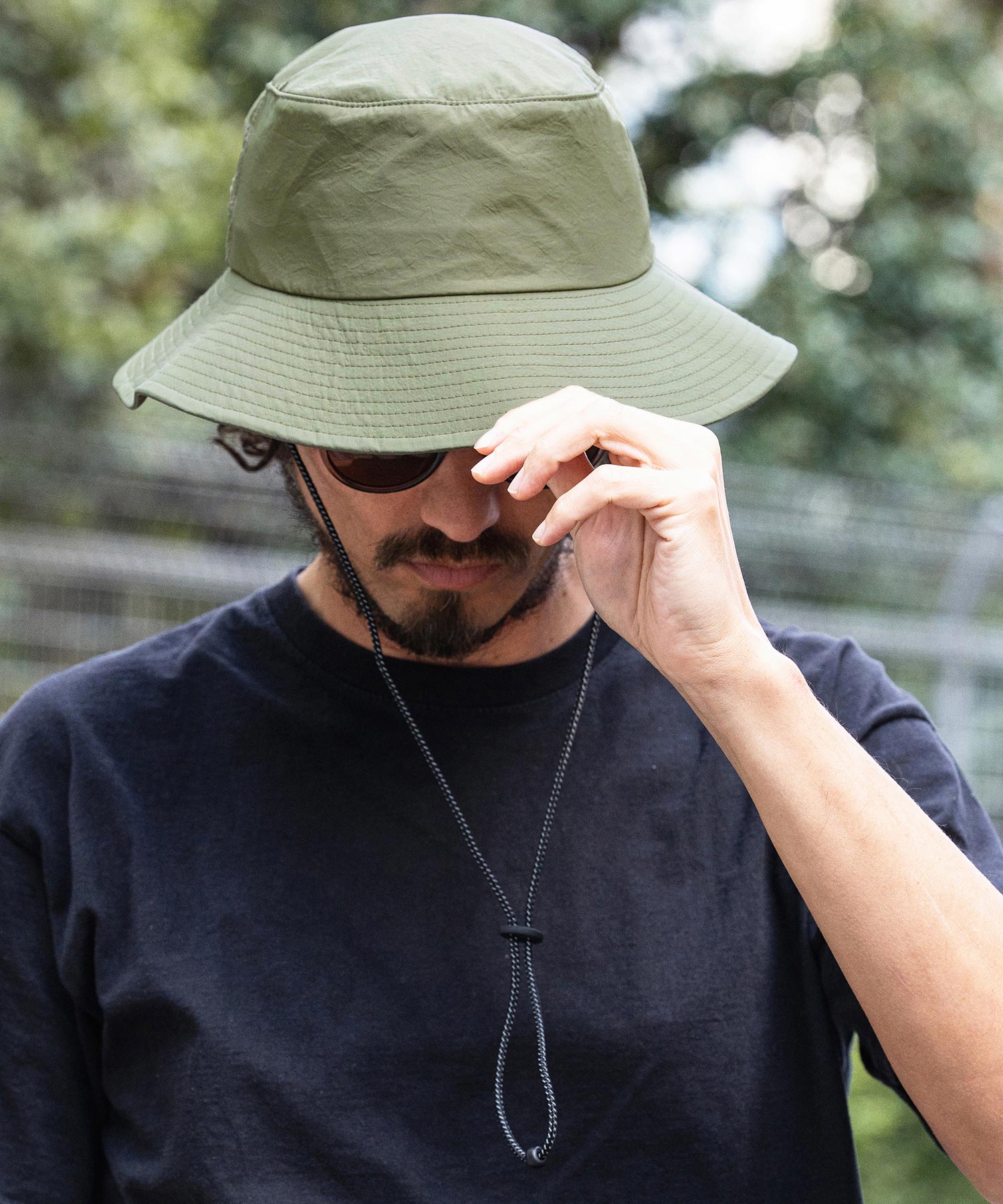 CAMBIO(カンビオ)】Nylon Hunter Hat ハンターハット(NF-261-BO003
