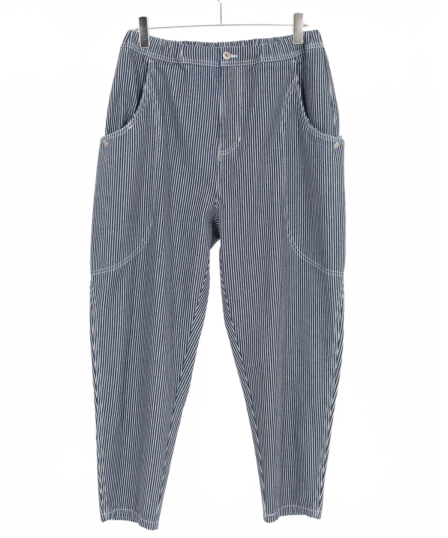 Biyoma ビヨーマパンツ　バルーンパンツ　　美品 CAMBIO(カンビオ)】【予約販売6月中旬～下旬入荷】ヒッコリーデニム