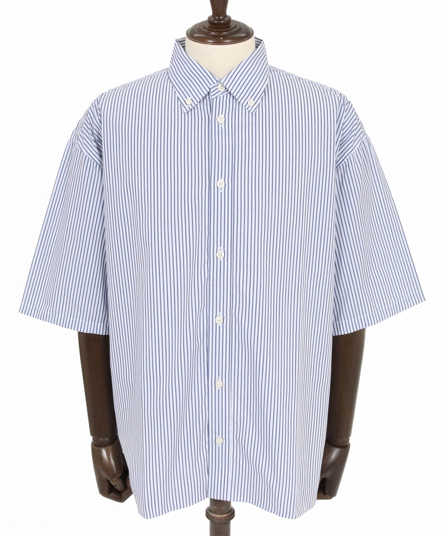 THEOREM(セオレム)】High Tech Stripe HS Shirt ストライプハーフ
