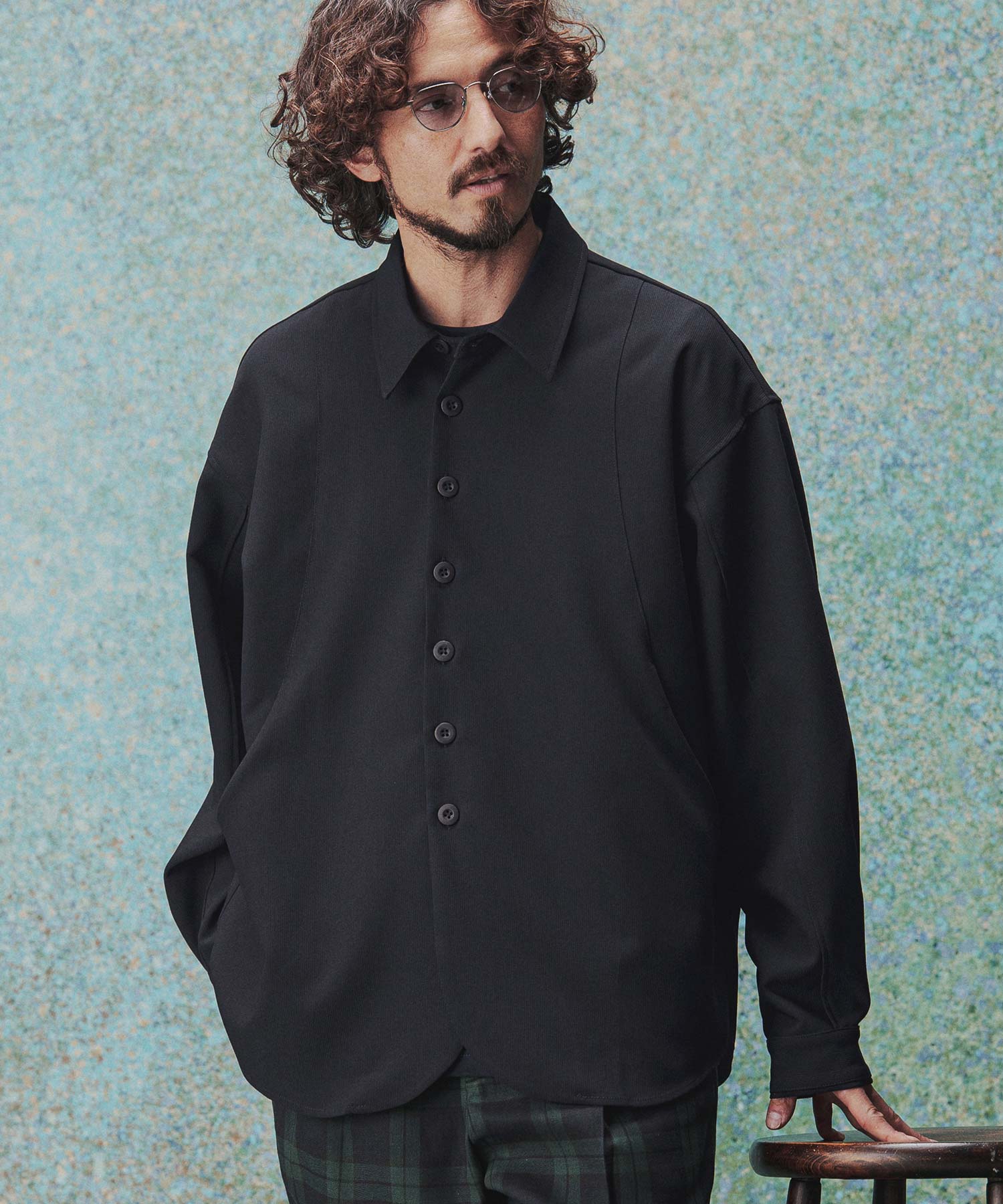 THEOREM(セオレム)】 Walk Around LS Shirts シャツ(TRM26-T054S