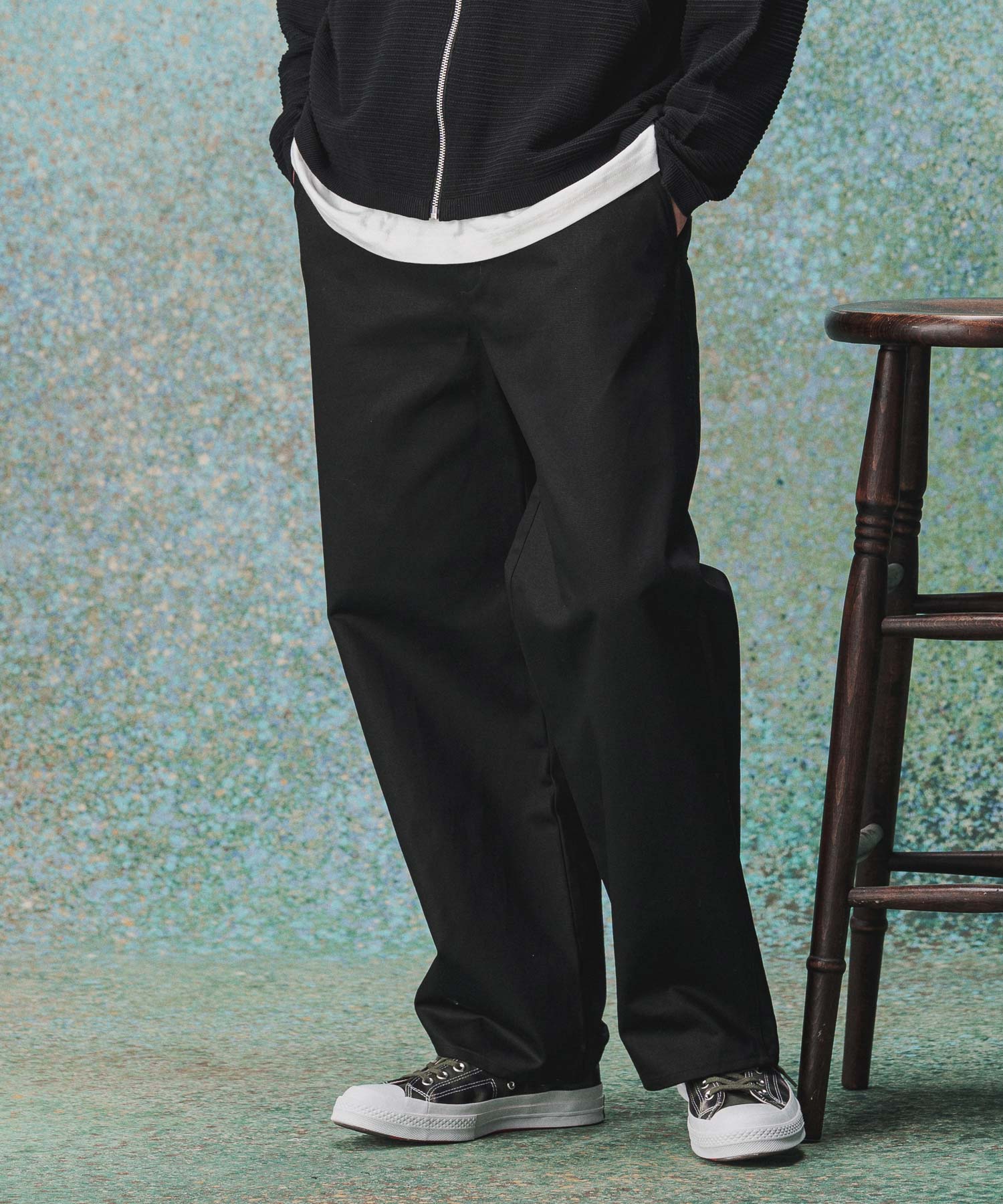 THEOREM(セオレム)】Hard Workers Wide Chino Pants ワイドチノパンツ