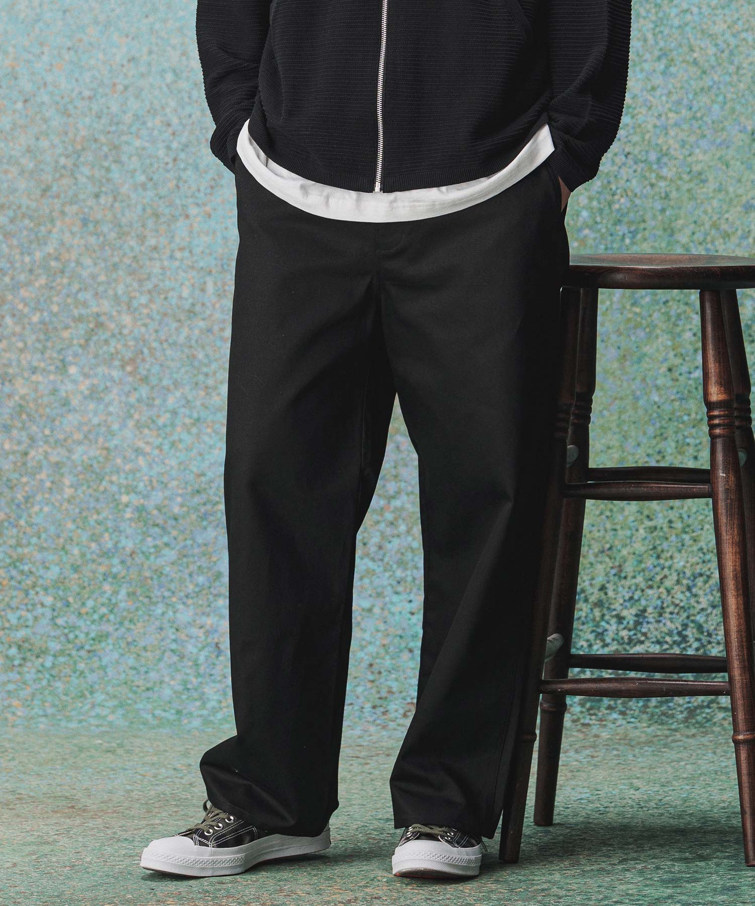 THEOREM(セオレム)】Hard Workers Wide Chino Pants ワイドチノパンツ