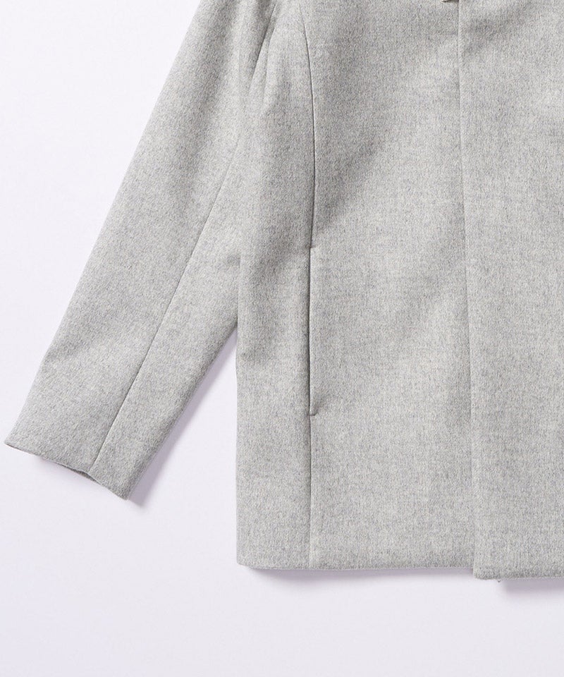 wjk】【予約販売11月下旬～12月上旬入荷】 zip witch coat フーデッド
