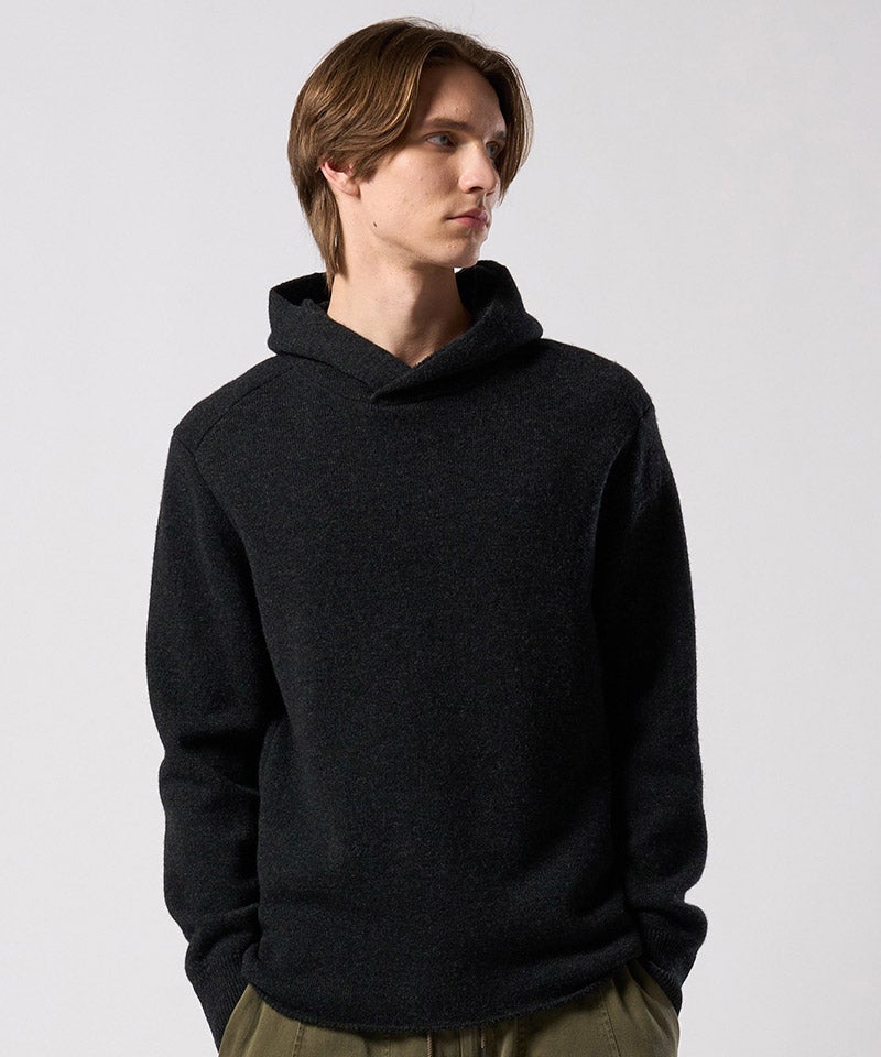 wjk】【予約販売11月下旬～12月上旬入荷】 back pile hoodie パイル