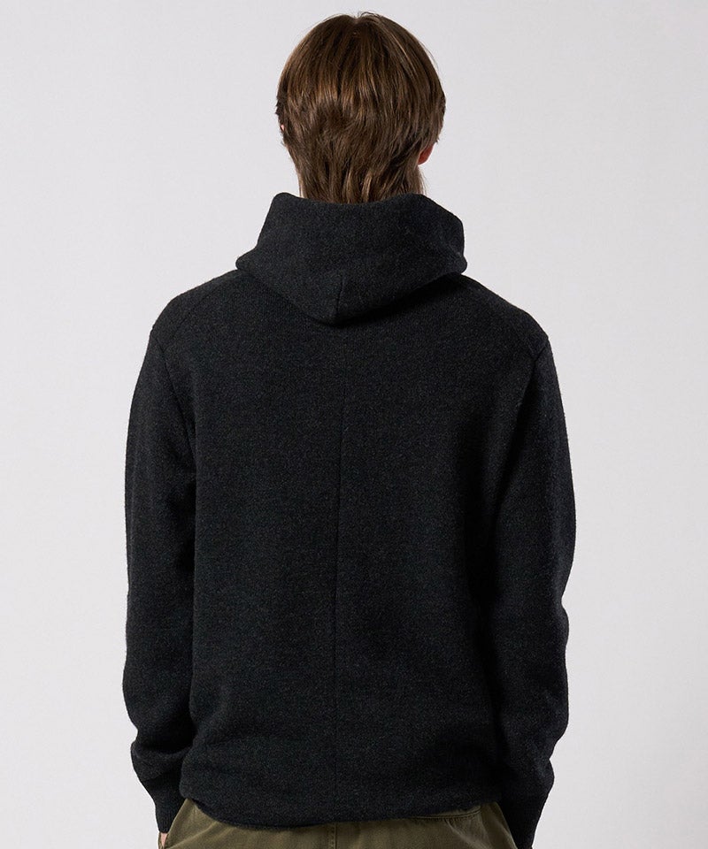 wjk】【予約販売11月下旬～12月上旬入荷】 back pile hoodie パイル