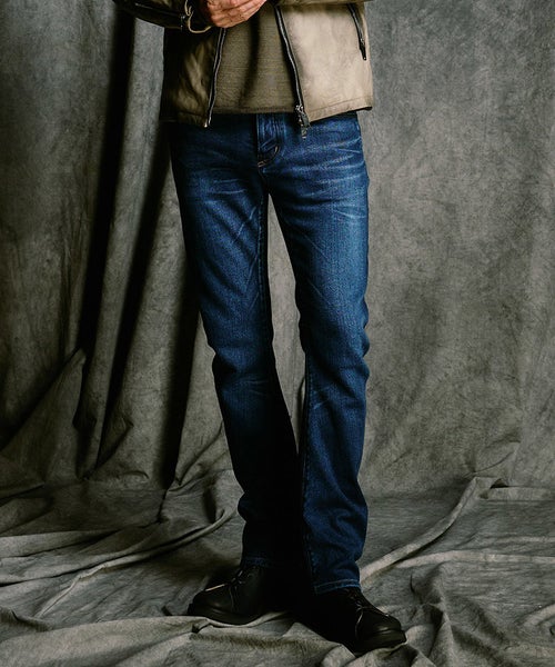 wjk】【予約販売11月中旬～下旬入荷】 denim jersey 3D banana flare 