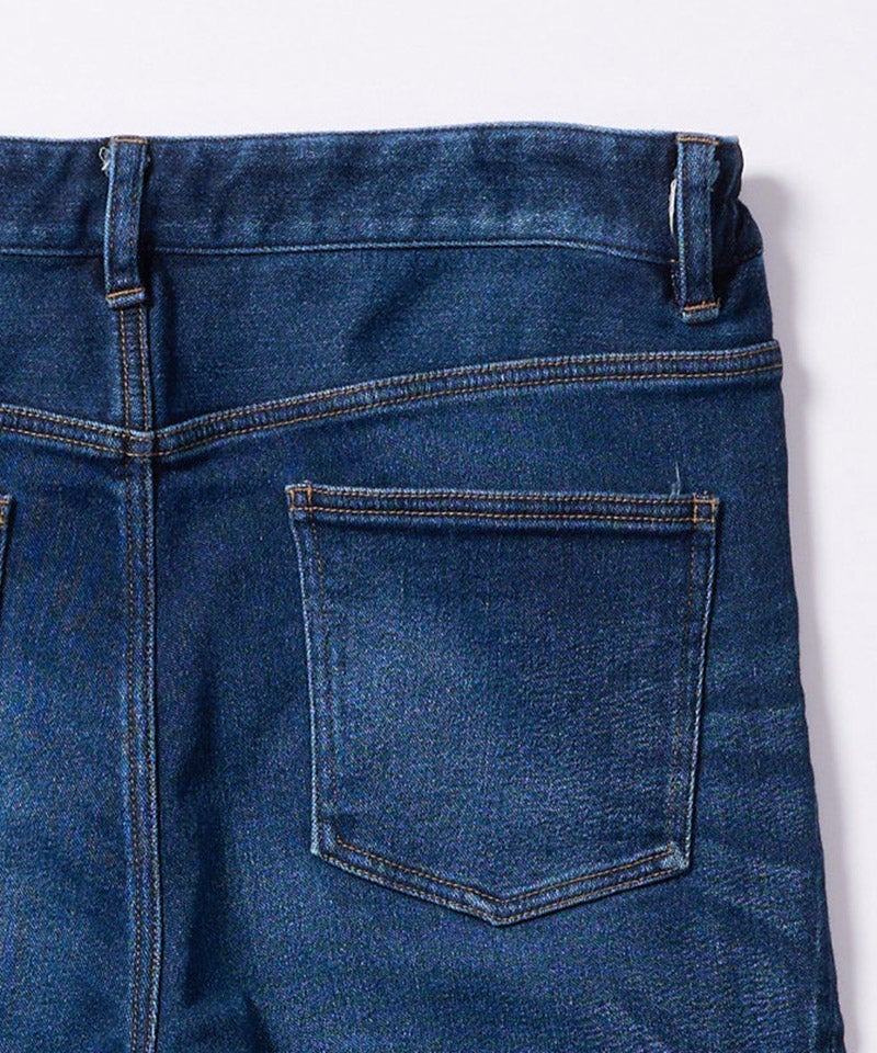 wjk】【予約販売11月中旬～下旬入荷】 denim jersey 3D banana flare