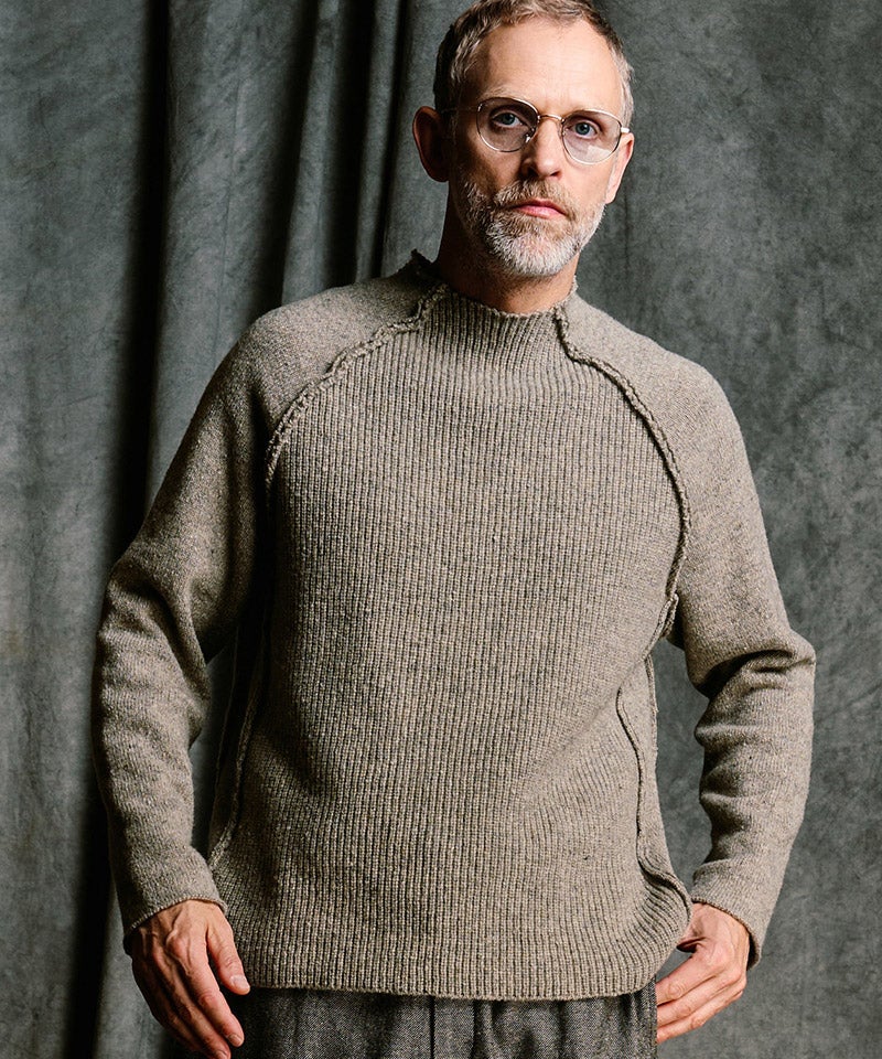 wjk】【予約販売11月上旬～中旬入荷】 lomond×powder line high-neck
