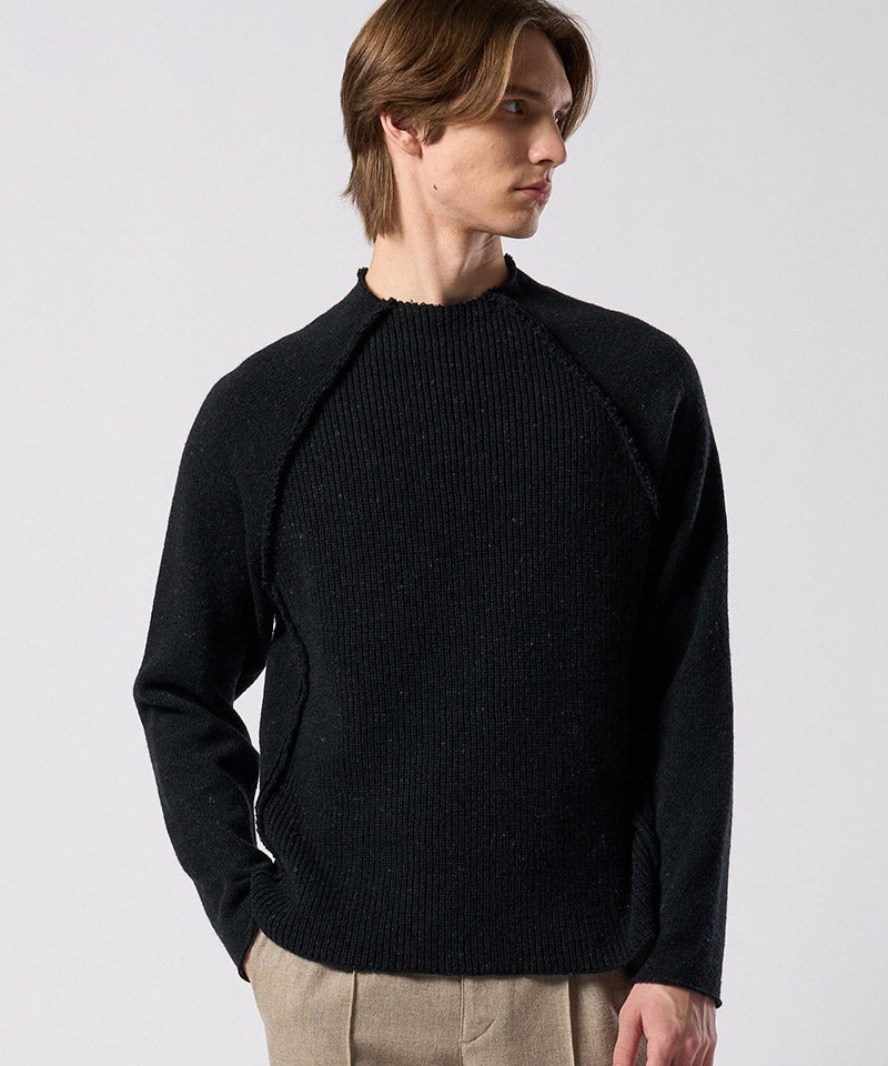wjk】【予約販売11月上旬～中旬入荷】 lomond×powder line high-neck