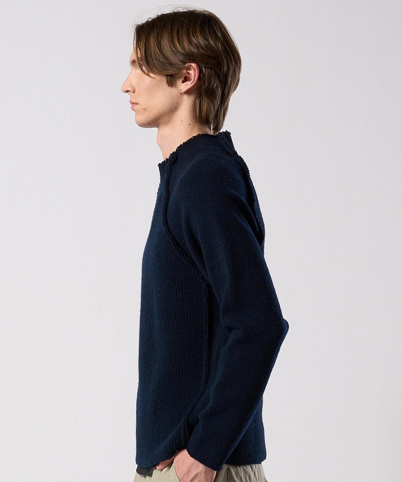 wjk】【予約販売11月上旬～中旬入荷】 lomond×powder line high-neck