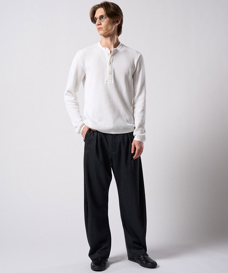 wjk】【予約販売10月中旬～下旬入荷】 venetian stripe wide banana