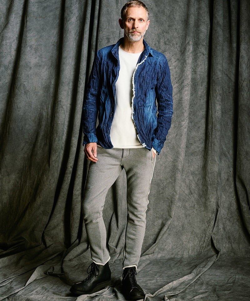 wjk】【予約販売10月中旬～下旬入荷】 2-hook denim shirt デニム