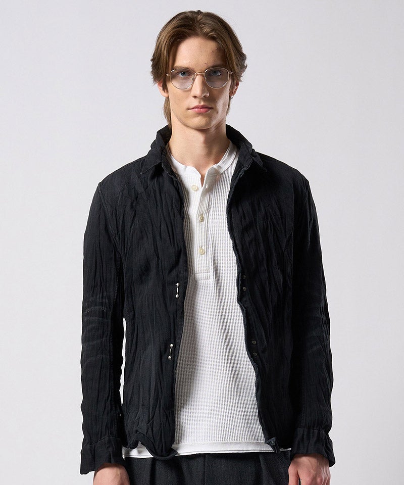 wjk】【予約販売10月中旬～下旬入荷】 2-hook denim shirt デニム