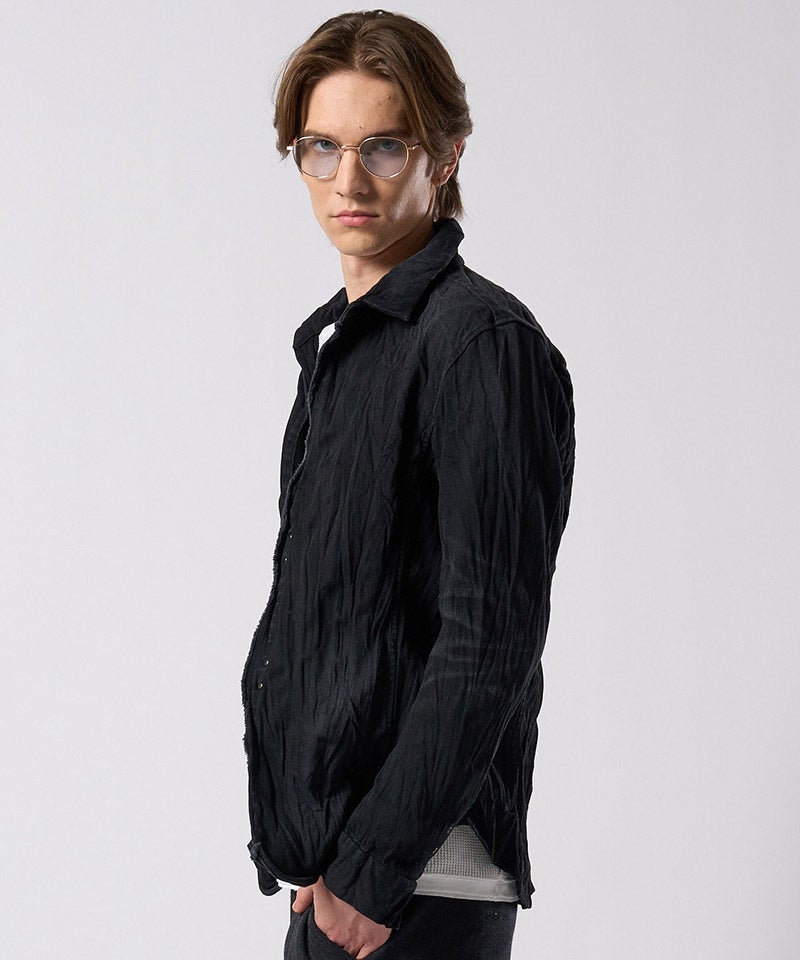 wjk】【予約販売10月中旬~下旬入荷】 2-hook denim shirt wjk】【予約販売10月中旬~下旬入荷】 2-hook denim shirt
