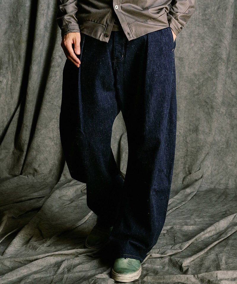 wjk】【予約販売9月下旬～10月上旬入荷】 wide banana denim(OW