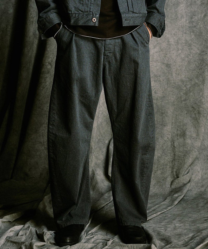 wjk】【予約販売9月下旬～10月上旬入荷】 wide banana denim(OW 
