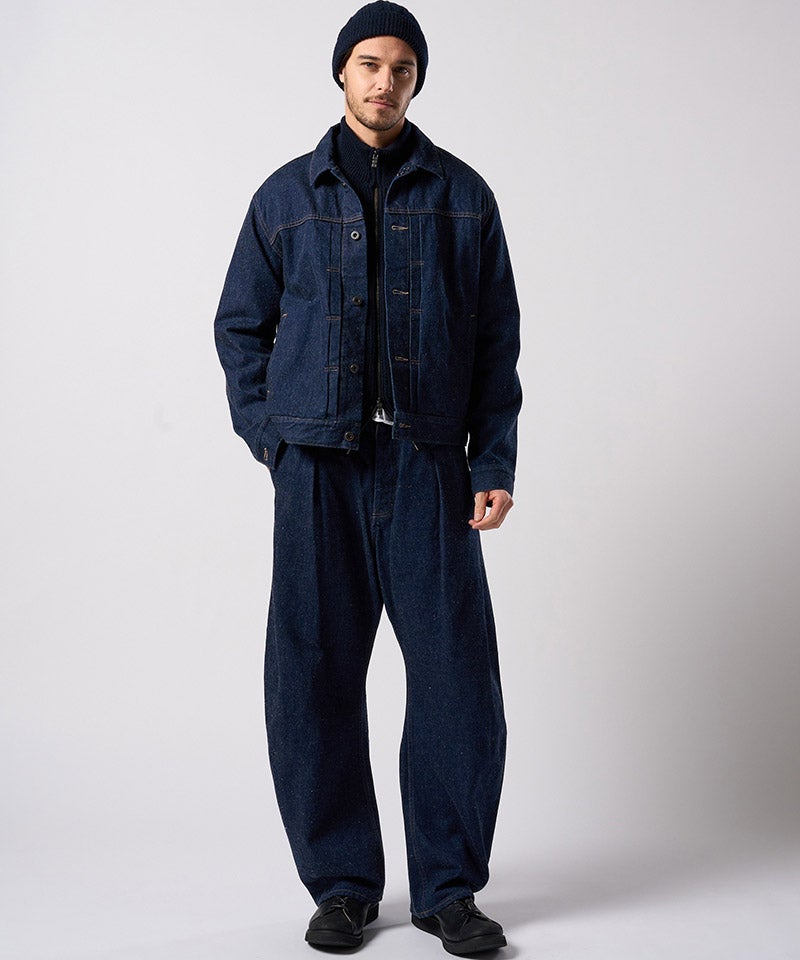 wjk】【予約販売9月下旬～10月上旬入荷】 wide banana denim(OW