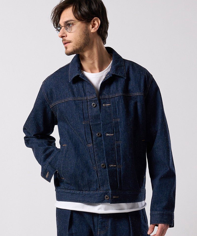 wjk】【予約販売9月下旬～10月上旬入荷】 denim jacket type1 (OW