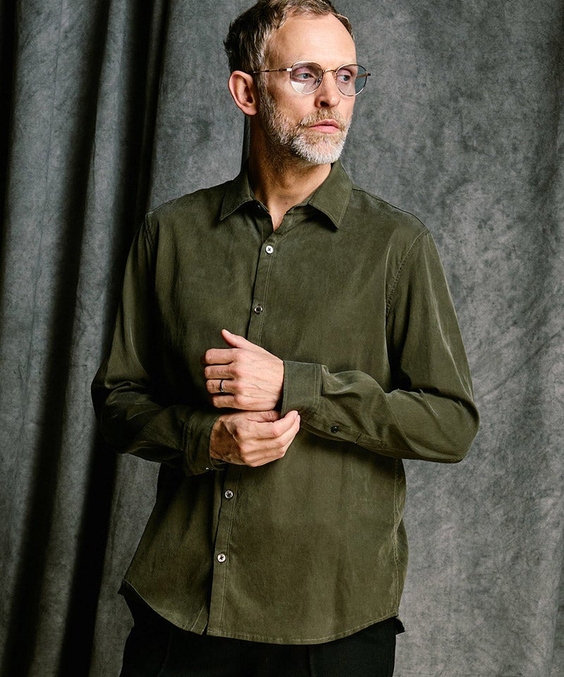 wjk】【予約販売9月下旬～10月上旬入荷】 cupuro fibril dress shirt