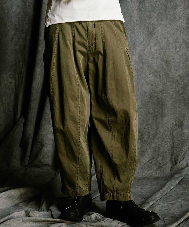 wjk】【予約販売10月上旬～中旬入荷】sulfur dyed light easy cargo