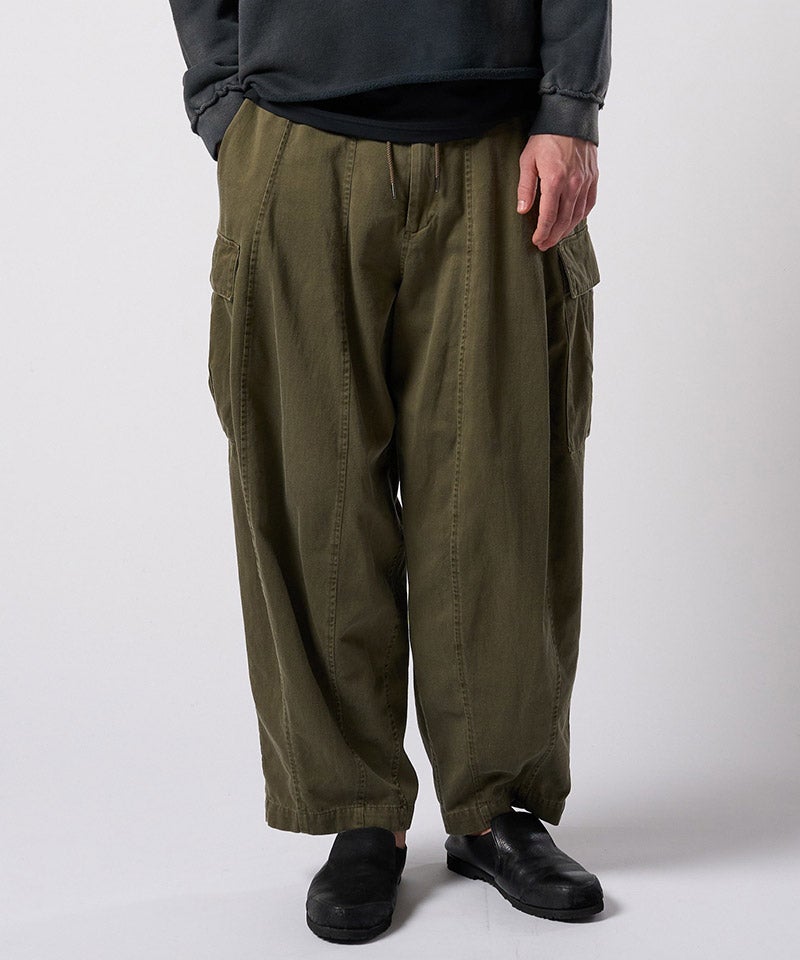 wjk】【予約販売10月上旬～中旬入荷】sulfur dyed light easy cargo