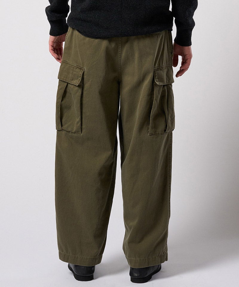 wjk】【予約販売10月上旬～中旬入荷】sulfur dyed light easy cargo