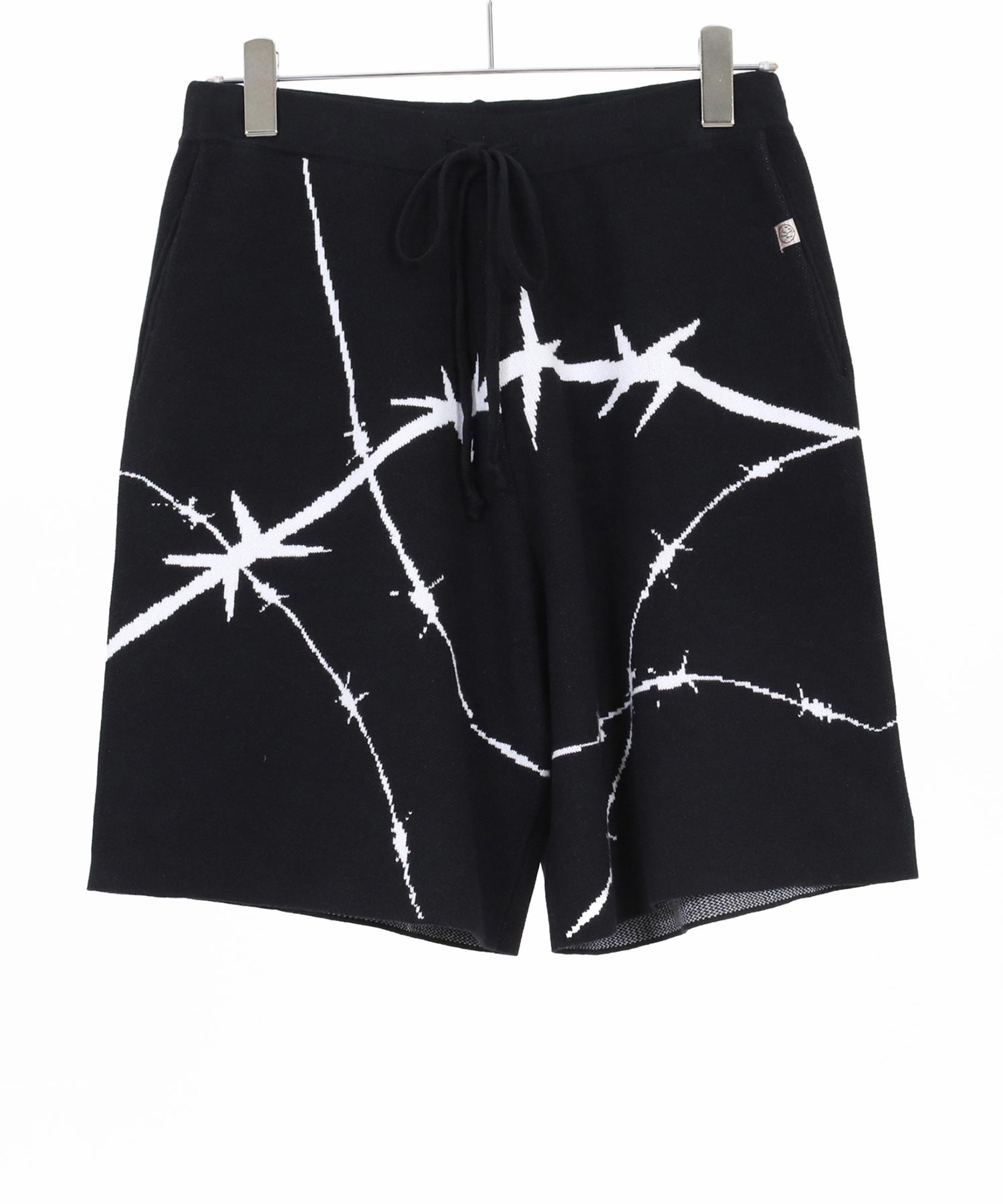 GLIMCLAP(グリムクラップ)】Barbed Wire Jacquard Knit Shorts ニット