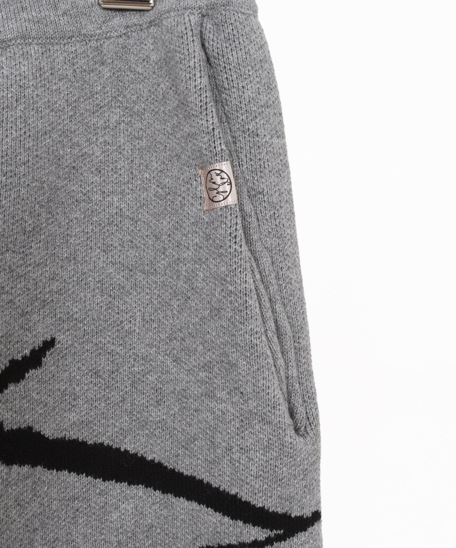 GLIMCLAP(グリムクラップ)】Barbed Wire Jacquard Knit Shorts ニット