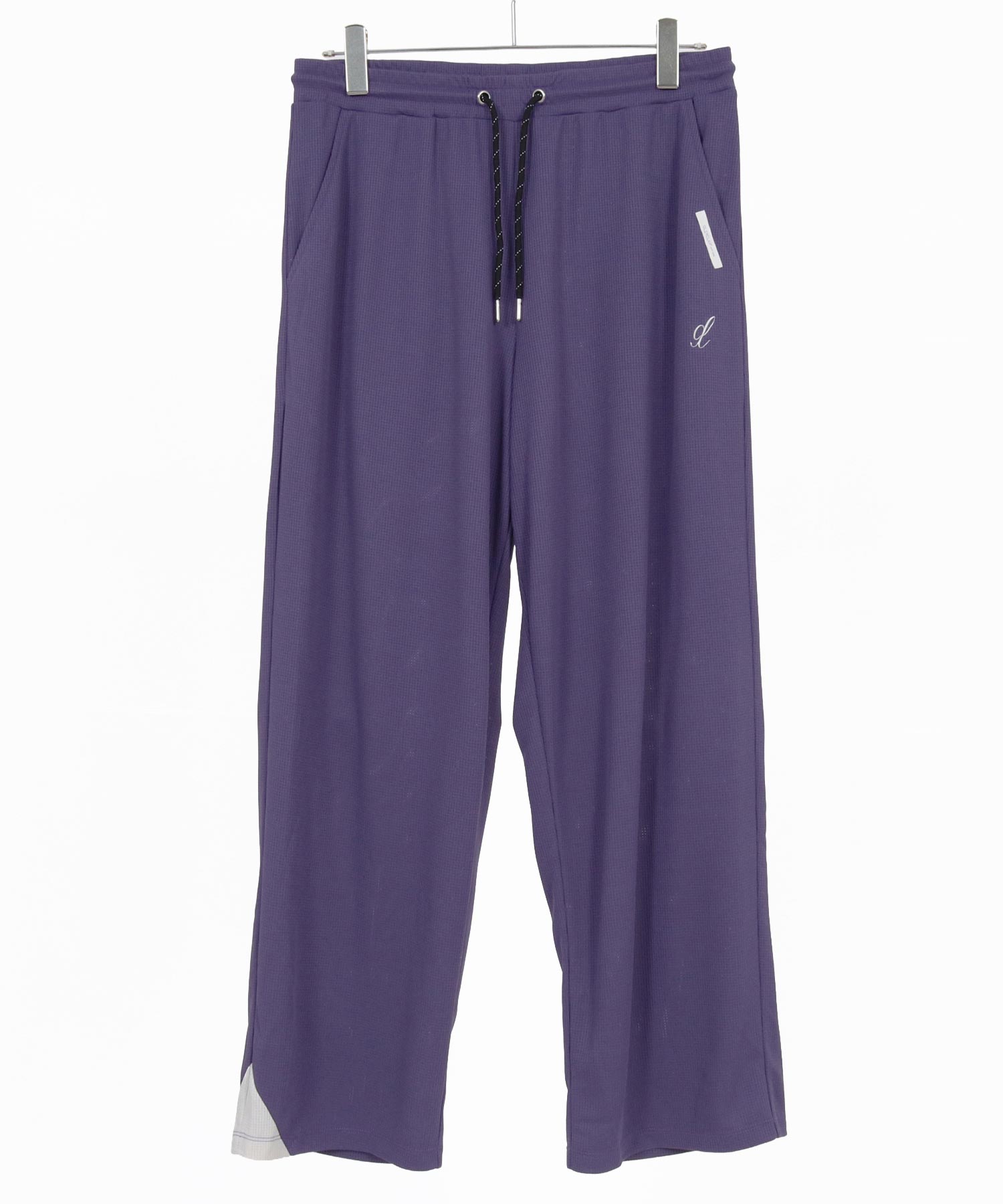 GLIMCLAP(グリムクラップ)】Sheer Waffle Fabric Track Pants トラック
