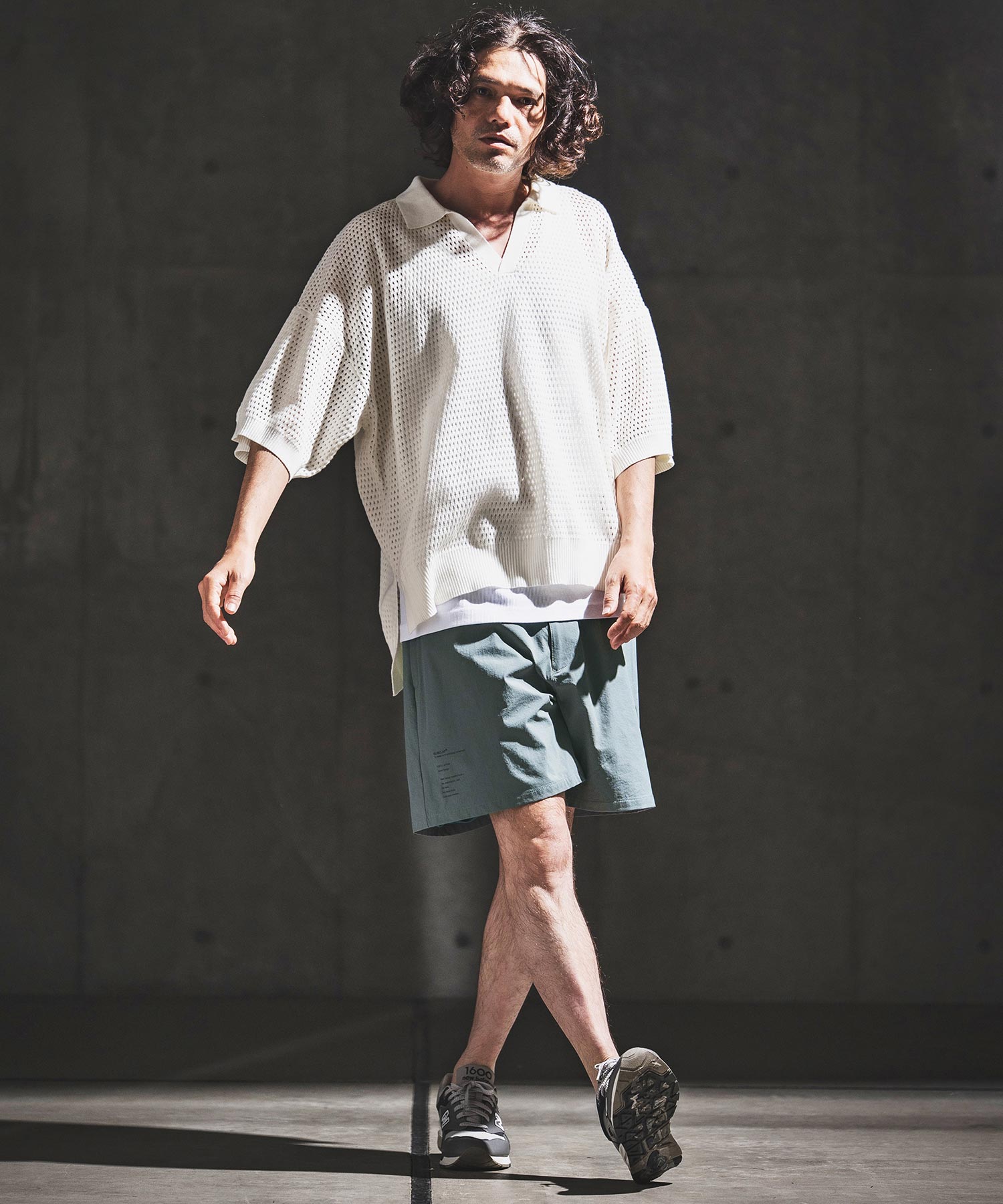 GLIMCLAP(グリムクラップ)】Stretch Nylon Ripstop Shorts ショート