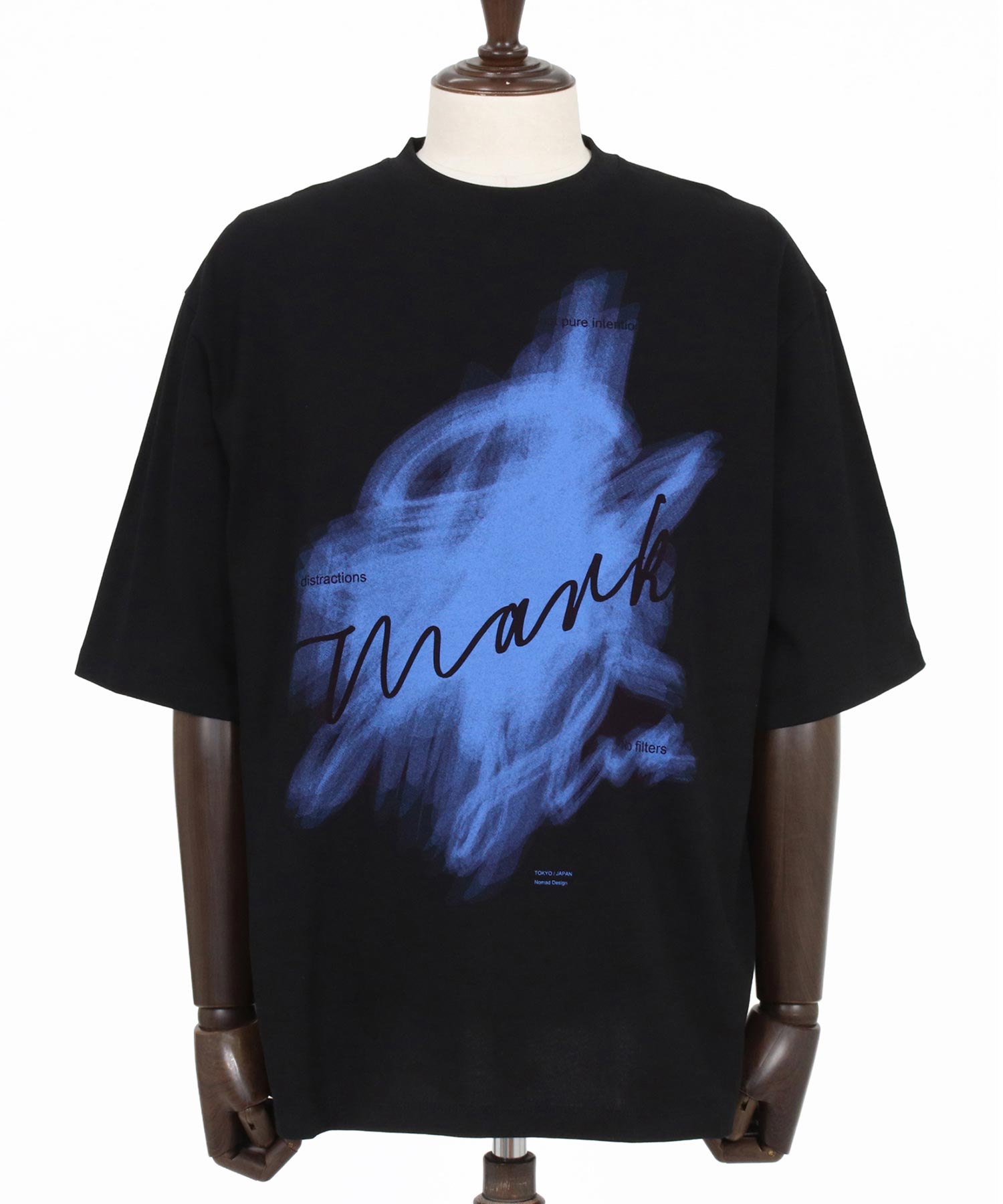 GLIMCLAP(グリムクラップ)】Graphic Art Print T-shirt プリントT